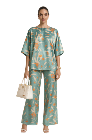 Boat Neck Co-ord Set